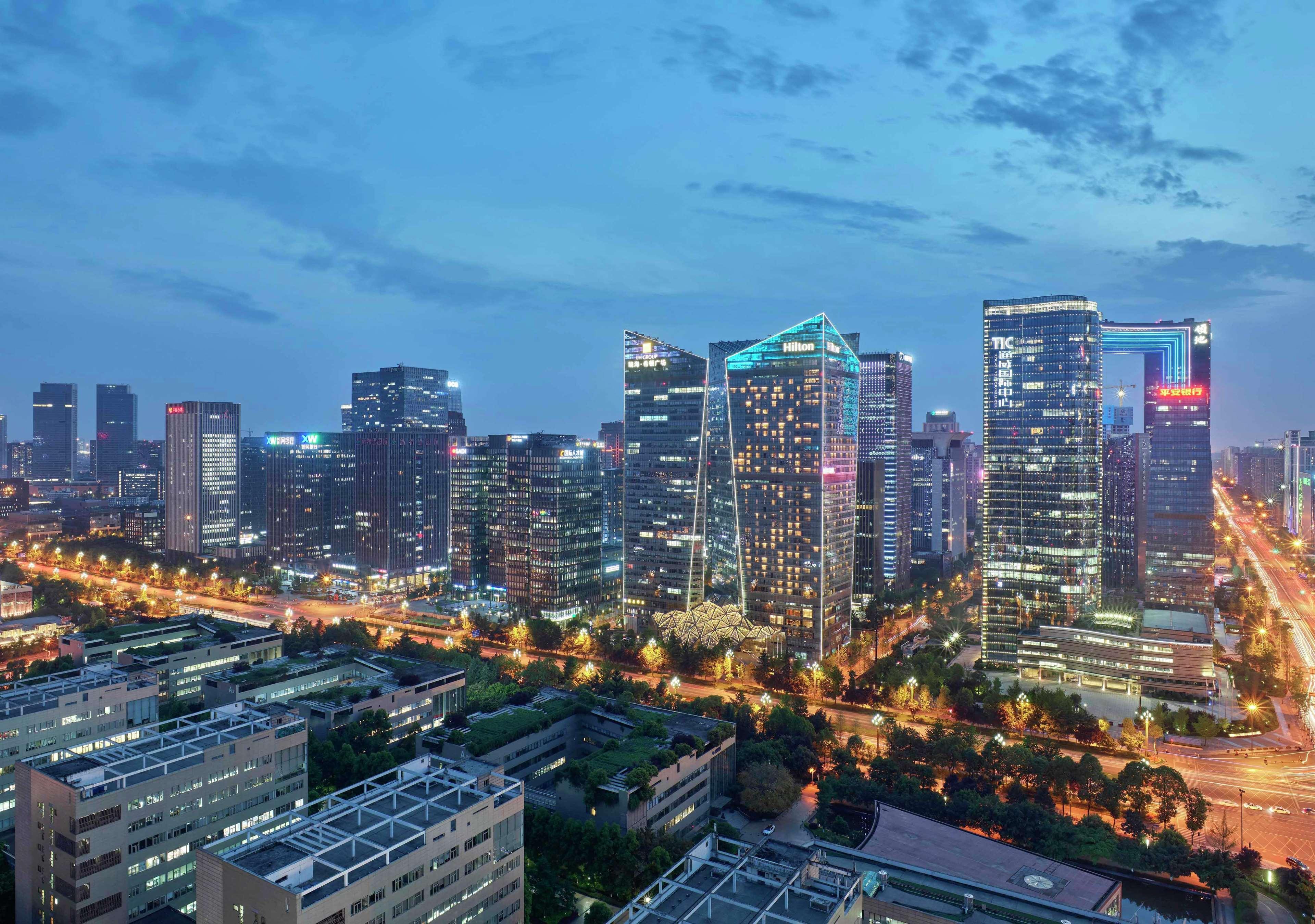 Seaton International Hotel Chengdu Exteriör bild