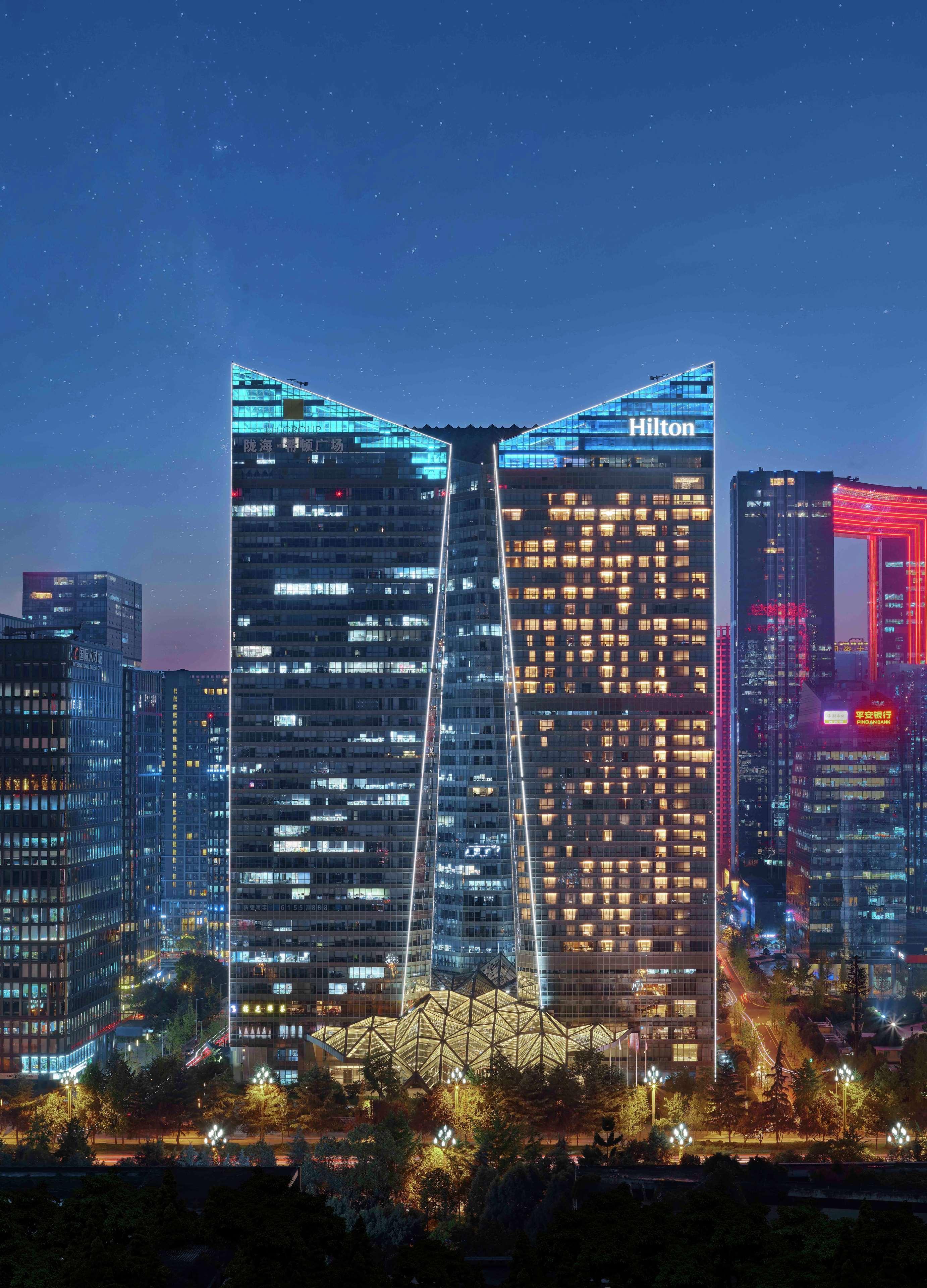 Seaton International Hotel Chengdu Exteriör bild